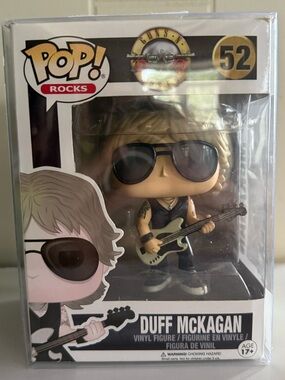 Funko Pop! Rocks Duff McKagan Vinyl Figure - Black, Blonde, White